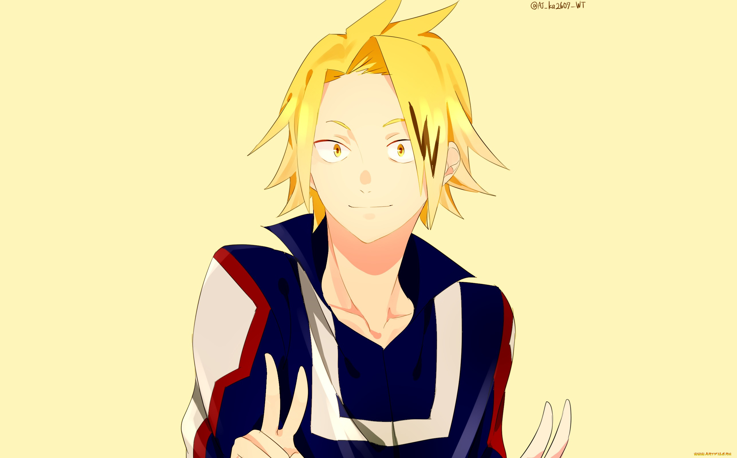 , boku no hero academia, kaminari, denki